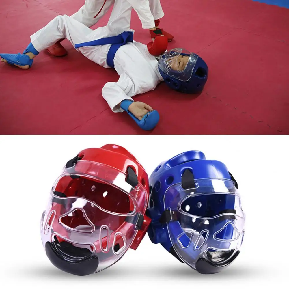 Taekwondo Helmet Adult Children Martial Arts Fight Face Mask Head Protect Gear Shock Absorption Head Guard Sparring Helmet
Taekwondo Helmet Adult Children Martial Arts Fight Face Mask Head Protect Gear Shock Absorption Head Guard Sparring Helmet