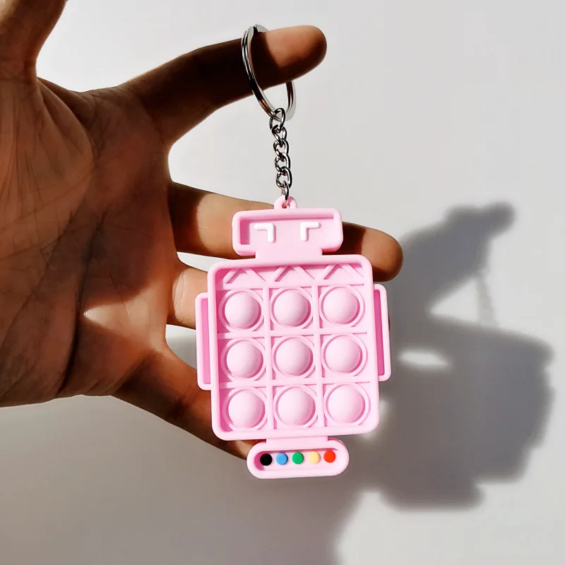 Pop It Fidget Toys Robot Spinner Keys Chain Simple Dimple Popit Push Bubble Adults Stress Relief Toys for Valentine's Day Gift
Pop It Fidget Toys Robot Spinner Keys Chain Simple Dimple Popit Push Bubble Adults Stress Relief Toys for Valentine's Day Gift