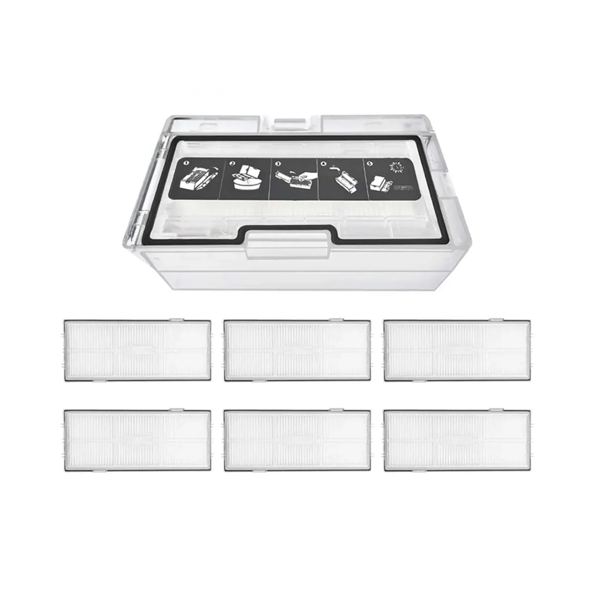 For Roborock S8 PLUS / S8 Pro Ultra / G20 Robot Vacuum Cleaner Dust Collector Box Dust Bin Replacement Spare Parts
For Roborock S8 PLUS / S8 Pro Ultra / G20 Robot Vacuum Cleaner Dust Collector Box Dust Bin Replacement Spare Parts