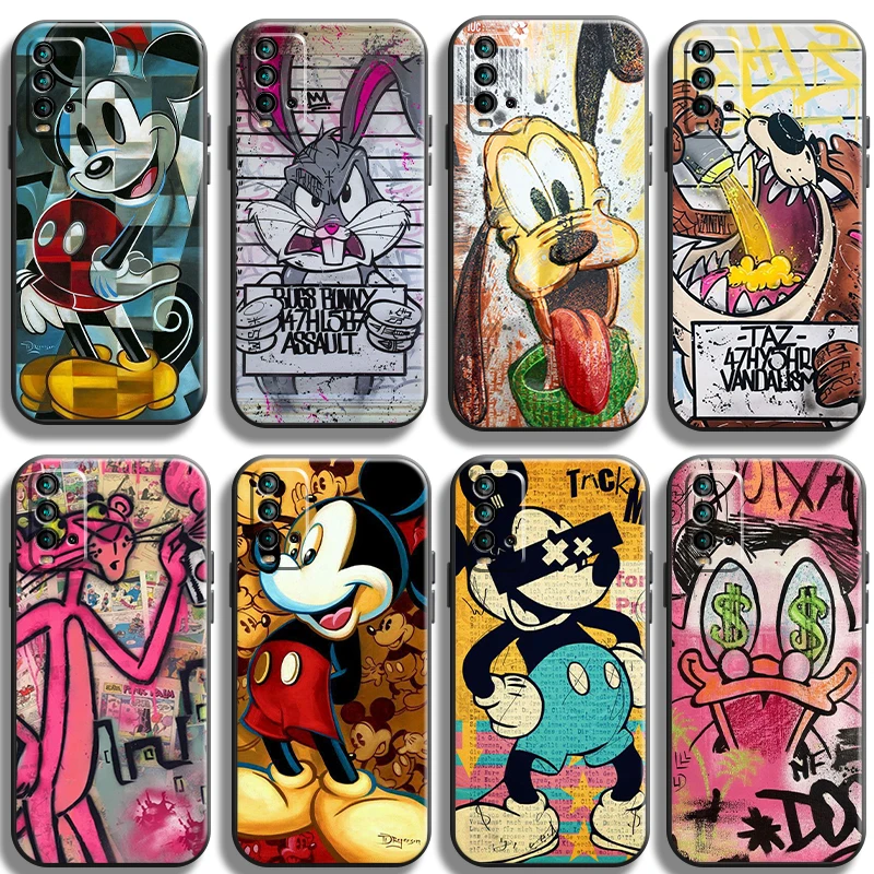 Disney Phone Case For Xiaomi Redmi 9 9T 9AT 9A 9C Note 9 Pro MAX 5G 9T 9S 10S 10 Pro MAX 10T 5G Funda Liquid Silicon Unisex 
Disney Phone Case For Xiaomi Redmi 9 9T 9AT 9A 9C Note 9 Pro MAX 5G 9T 9S 10S 10 Pro MAX 10T 5G Funda Liquid Silicon Unisex