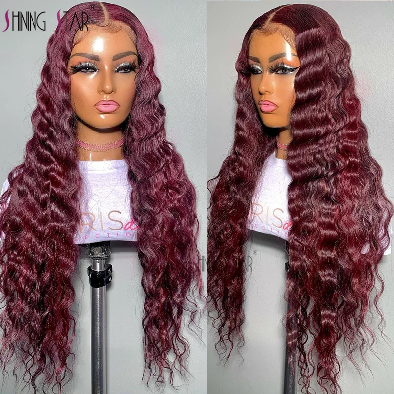 Burgundy Loose Deep Wave Lace Front Human Hair Wigs For Women Brazilian Red Colored 13X4 Hd Lace Wig Human Hair Lace Frontal Wig
Burgundy Loose Deep Wave Lace Front Human Hair Wigs For Women Brazilian Red Colored 13X4 Hd Lace Wig Human Hair Lace Frontal Wig