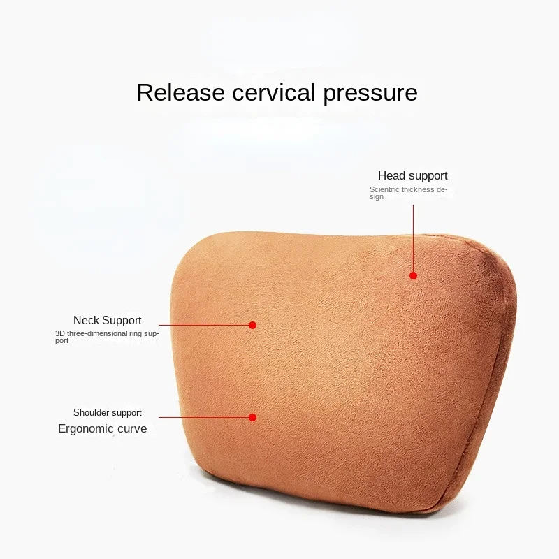 Automobile Headrest Lumbar Support - Suede Air Layer Neck Pillow Protector- Lumbar Bolster
Automobile Headrest Lumbar Support - Suede Air Layer Neck Pillow Protector- Lumbar Bolster
