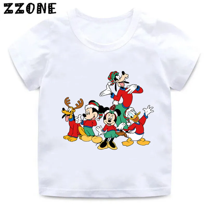 Disney Christmas Mickey Minnie and Friends Santa Print Kids T-Shirts Girls Clothes Baby Boys Cute T shirt Children Tops,ooo5826
Disney Christmas Mickey Minnie and Friends Santa Print Kids T-Shirts Girls Clothes Baby Boys Cute T shirt Children Tops,ooo5826