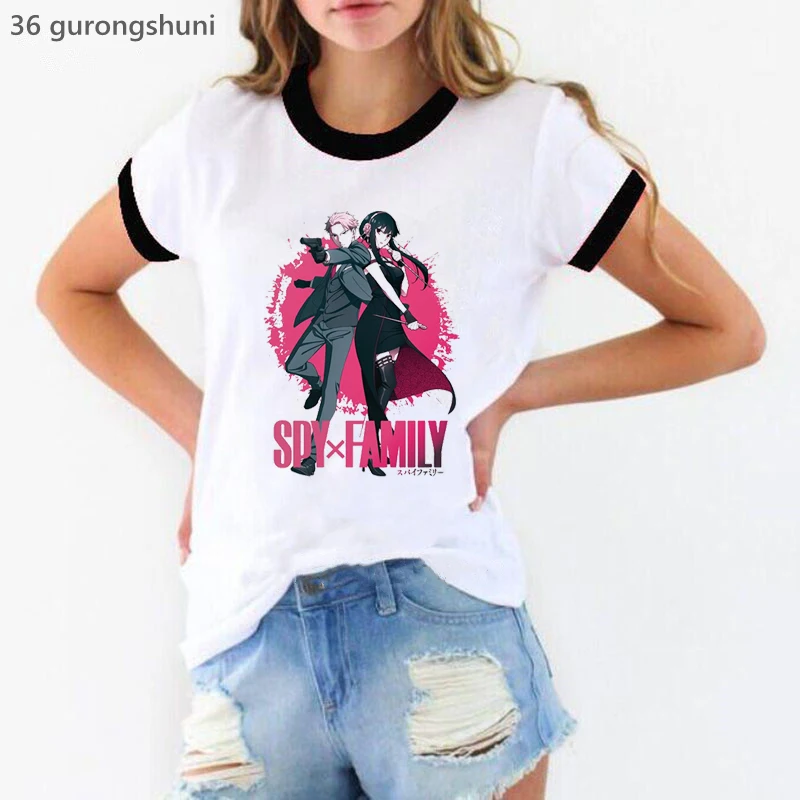 New Arrival 2022 Spy X Family Cartoon Print Tshirts Women Japan Anime Anya Forger T Shirt Girls Summer Short Sleeve T-Shirt
New Arrival 2022 Spy X Family Cartoon Print Tshirts Women Japan Anime Anya Forger T Shirt Girls Summer Short Sleeve T-Shirt