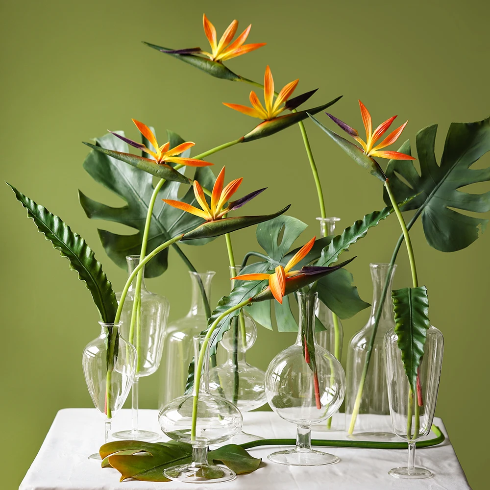 3pcs Nordic Style Artificial Flowers Beautiful Bird-of-Paradise Flower Home Display Fake Flowers Weddings Holiday Decors
3pcs Nordic Style Artificial Flowers Beautiful Bird-of-Paradise Flower Home Display Fake Flowers Weddings Holiday Decors