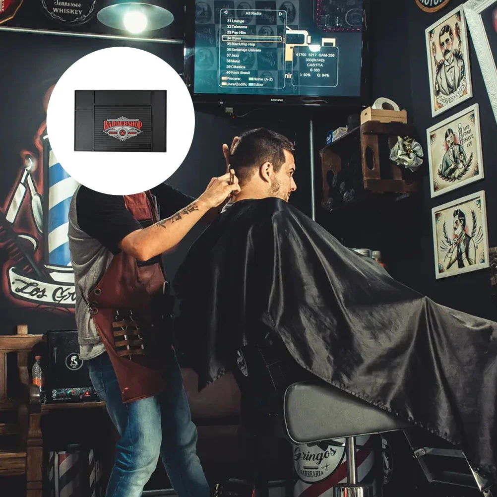 Mat Barber Accessories Hairstation Clipper Barbershop Pad Haircut Tool Shop Styling Tools Table Salon Resistant Heat Organizer
Mat Barber Accessories Hairstation Clipper Barbershop Pad Haircut Tool Shop Styling Tools Table Salon Resistant Heat Organizer