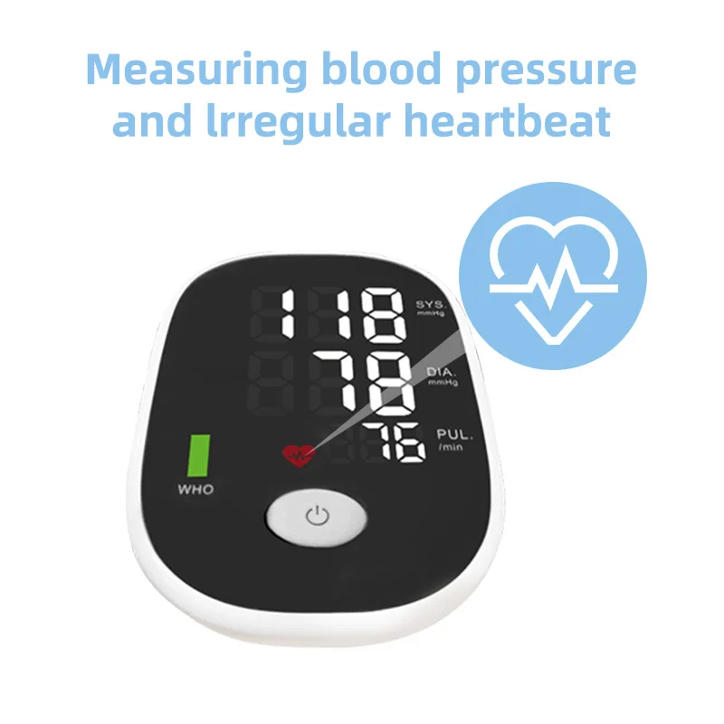 Intelligent Sphygmomanometer Liquid Crystal Display Rapid Measurement Of Blood Pressure Screen Without Border Intelligent Voice
Intelligent Sphygmomanometer Liquid Crystal Display Rapid Measurement Of Blood Pressure Screen Without Border Intelligent Voice