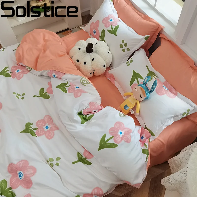 Комплект постельного белья Solstice, пододеяльник, простыня, пододеяльник, Комплект постельного белья, розовый цветочный стиль, для детей, взро...
Комплект постельного белья Solstice, пододеяльник, простыня, пододеяльник, Комплект постельного белья, розовый цветочный стиль, для детей, взро...
