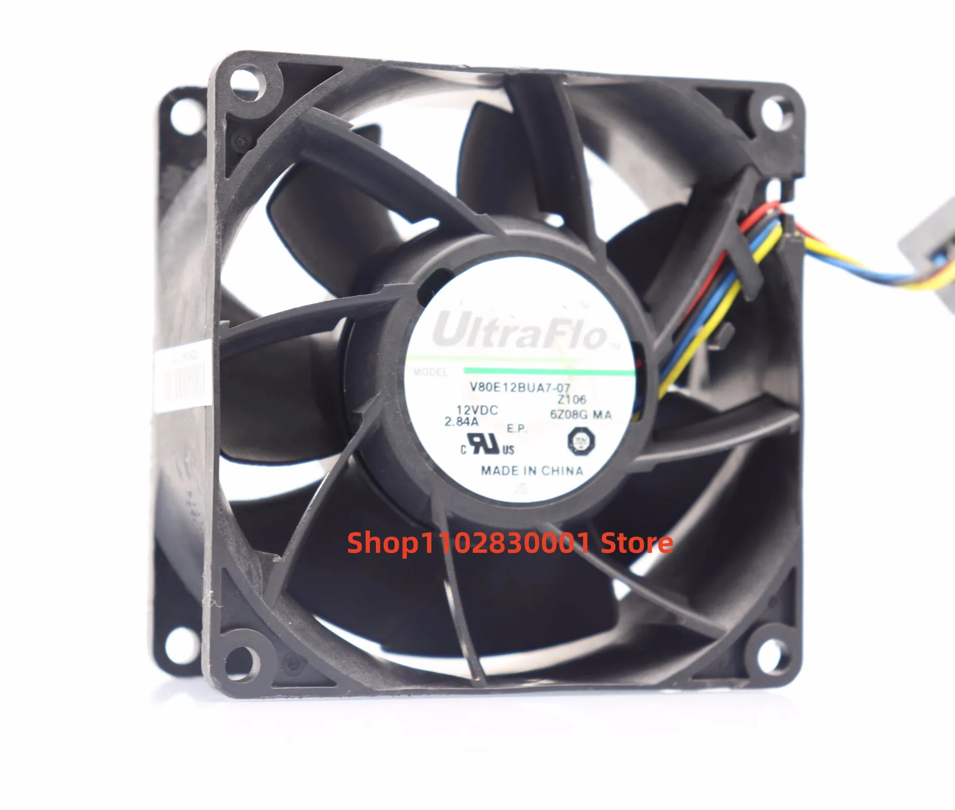 For Nidec 8038 8CM 12V 2.84A V80E12BUA7-07 NF5270M3 80X80X38MM Heat Dissipation Fan 100% Good
For Nidec 8038 8CM 12V 2.84A V80E12BUA7-07 NF5270M3 80X80X38MM Heat Dissipation Fan 100% Good