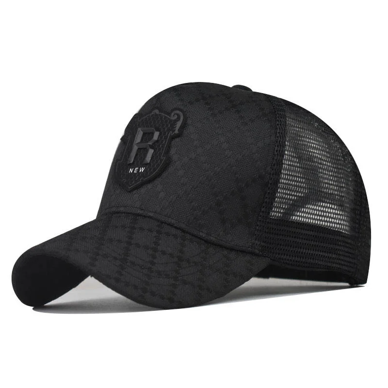 R Embroidery Baseball Casquatte Caps Hip Hop Bone Men Breathable Mesh Visor Hats Women Strtwear Trucker Cap Wholesale
R Embroidery Baseball Casquatte Caps Hip Hop Bone Men Breathable Mesh Visor Hats Women Strtwear Trucker Cap Wholesale