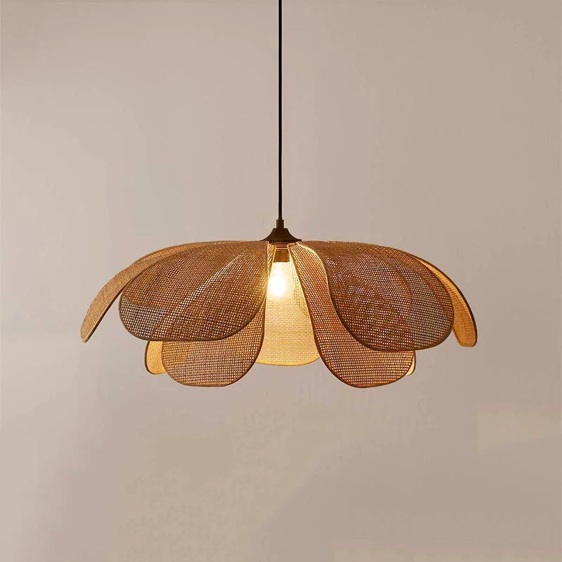 Nordic Creative Pendant Light Bamboo Woven Petal Luminaires Living Room Dining Kitchen Bedroom Bedside Tea Room Retro Home Decor
Nordic Creative Pendant Light Bamboo Woven Petal Luminaires Living Room Dining Kitchen Bedroom Bedside Tea Room Retro Home Decor