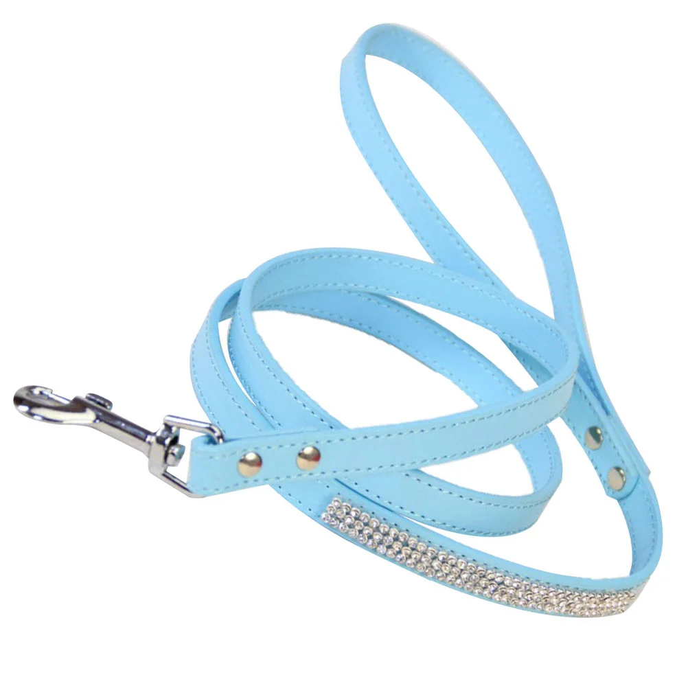 Leash Dog Dogs Walking Leashes Pet Training Medium Large Rope Collar Cat Puppy Heavy Duty Nylon Rhinestone Diamond Harness 
Leash Dog Dogs Walking Leashes Pet Training Medium Large Rope Collar Cat Puppy Heavy Duty Nylon Rhinestone Diamond Harness