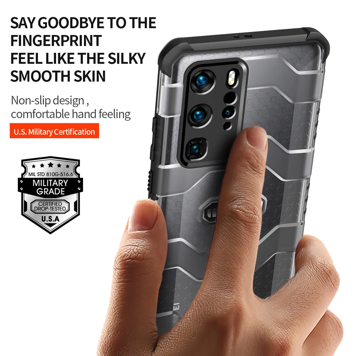 For Huawei P40 Pro Case Wlons Military Explorer Anti Falling Certification Case for Huawei P40Pro Full-Body Rugged Shield Cover
For Huawei P40 Pro Case Wlons Military Explorer Anti Falling Certification Case for Huawei P40Pro Full-Body Rugged Shield Cover