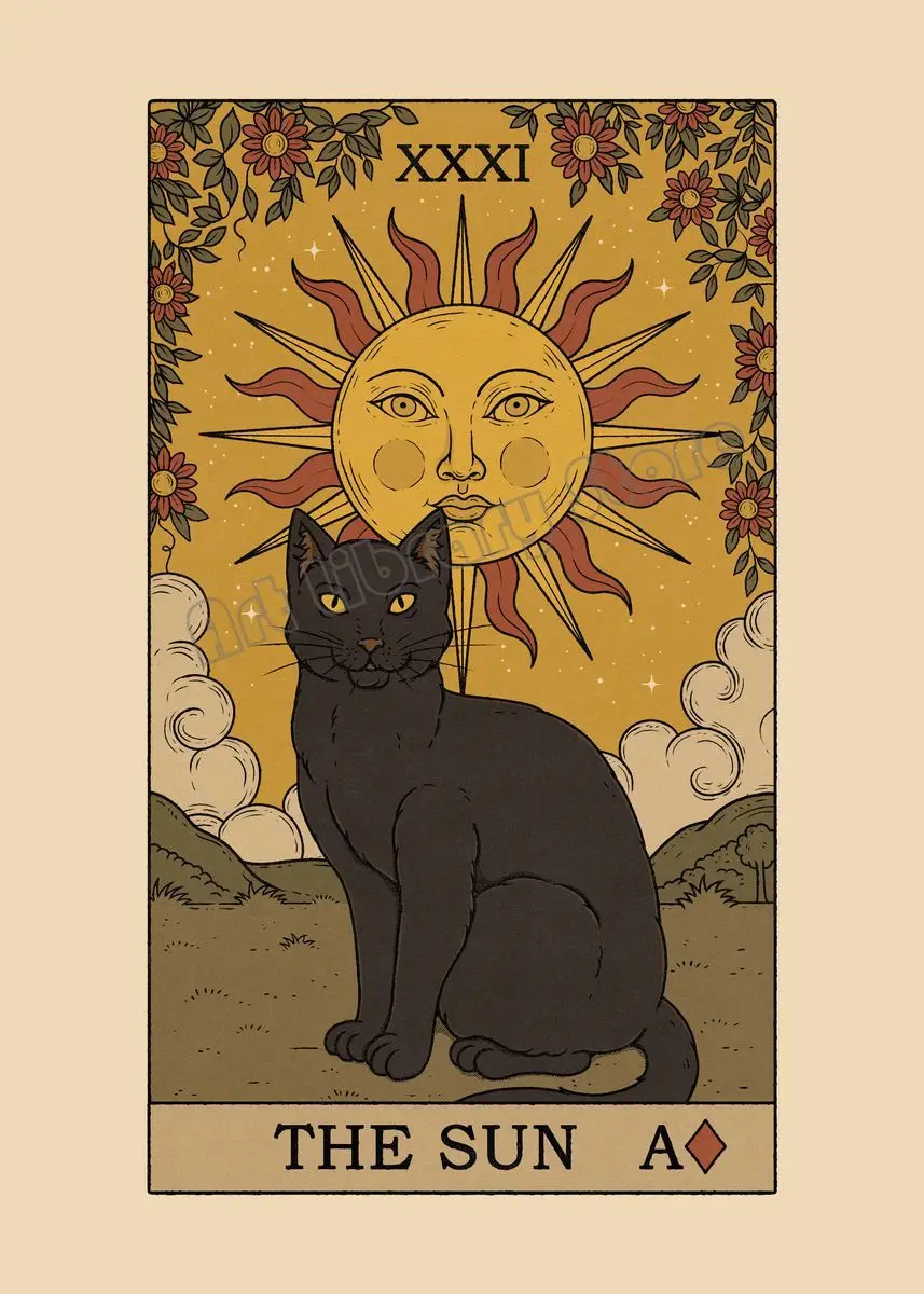 Печать на холсте "Винтажная карта Таро"
Печать на холсте "Винтажная карта Таро"