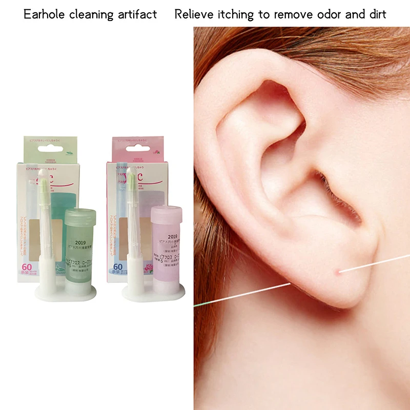 60pcs Ear Hole Cleaning Line Solution Disposable Pierced Ear Clean Care Liquid Tools Kit Earrings Descaling Earring Hole Cleaner
60pcs Ear Hole Cleaning Line Solution Disposable Pierced Ear Clean Care Liquid Tools Kit Earrings Descaling Earring Hole Cleaner