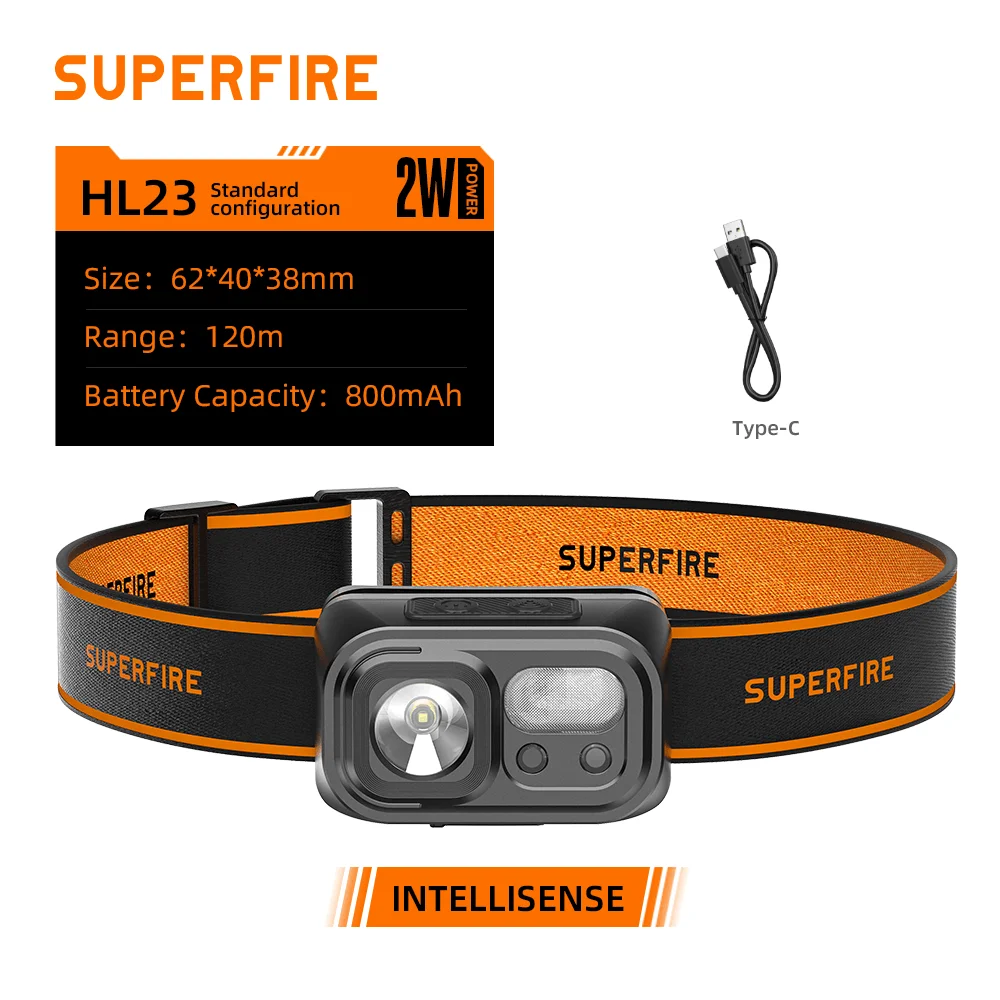 Сверхяркий Светодиодный Налобный Фонарь SUPERFIRE HL23 Мини-индукционный USB-перезаряжаемый Портативный Для Кемпинга И Рыбалк...
Сверхяркий Светодиодный Налобный Фонарь SUPERFIRE HL23 Мини-индукционный USB-перезаряжаемый Портативный Для Кемпинга И Рыбалк...