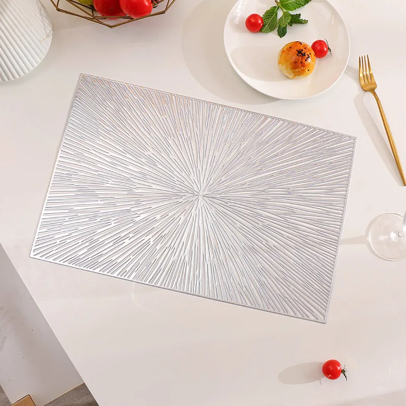 Fireworks Round Hollow Out Flowers Place Mats for Dining Table Pressed Vinyl Blooming Leaf Table Mats for Holiday Party
Fireworks Round Hollow Out Flowers Place Mats for Dining Table Pressed Vinyl Blooming Leaf Table Mats for Holiday Party