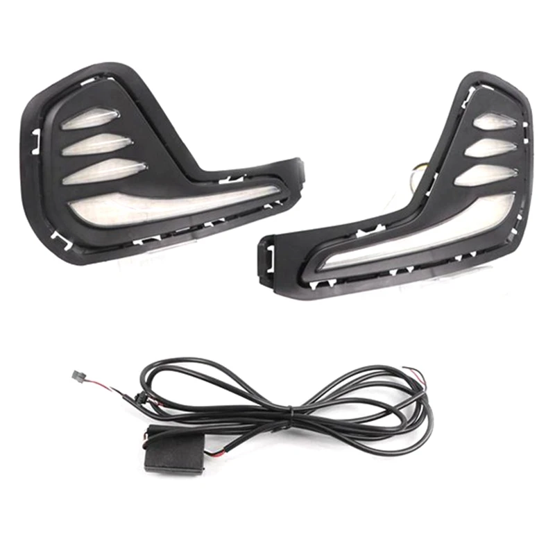 1 Set Daytime Running Lights Signal Fog Lamp Cover 12V ABS LED DRL Car Styling For Chevrolet Cavalier 2020 2021
1 Set Daytime Running Lights Signal Fog Lamp Cover 12V ABS LED DRL Car Styling For Chevrolet Cavalier 2020 2021