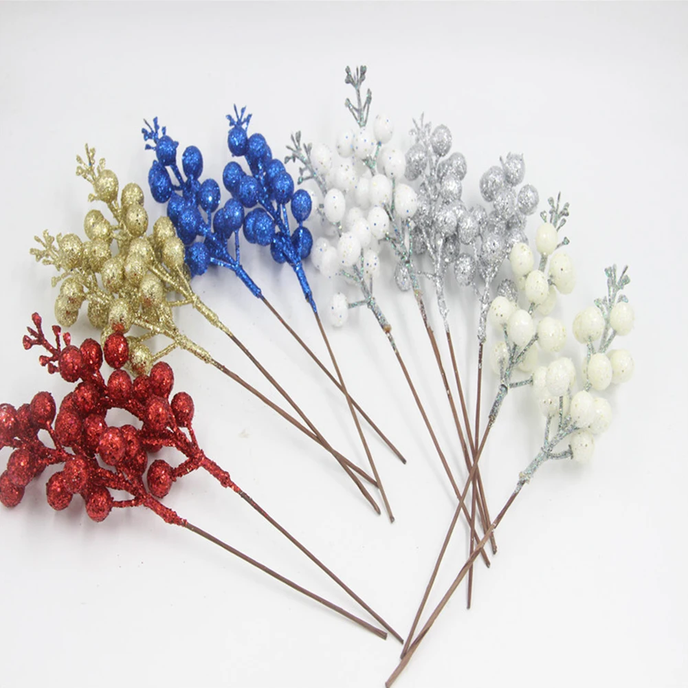 Garden Home Berry Stems Tree Decoration Berry Festive Atmosphere Flexibly Bent Foam Wire For Party Decorations
Garden Home Berry Stems Tree Decoration Berry Festive Atmosphere Flexibly Bent Foam Wire For Party Decorations