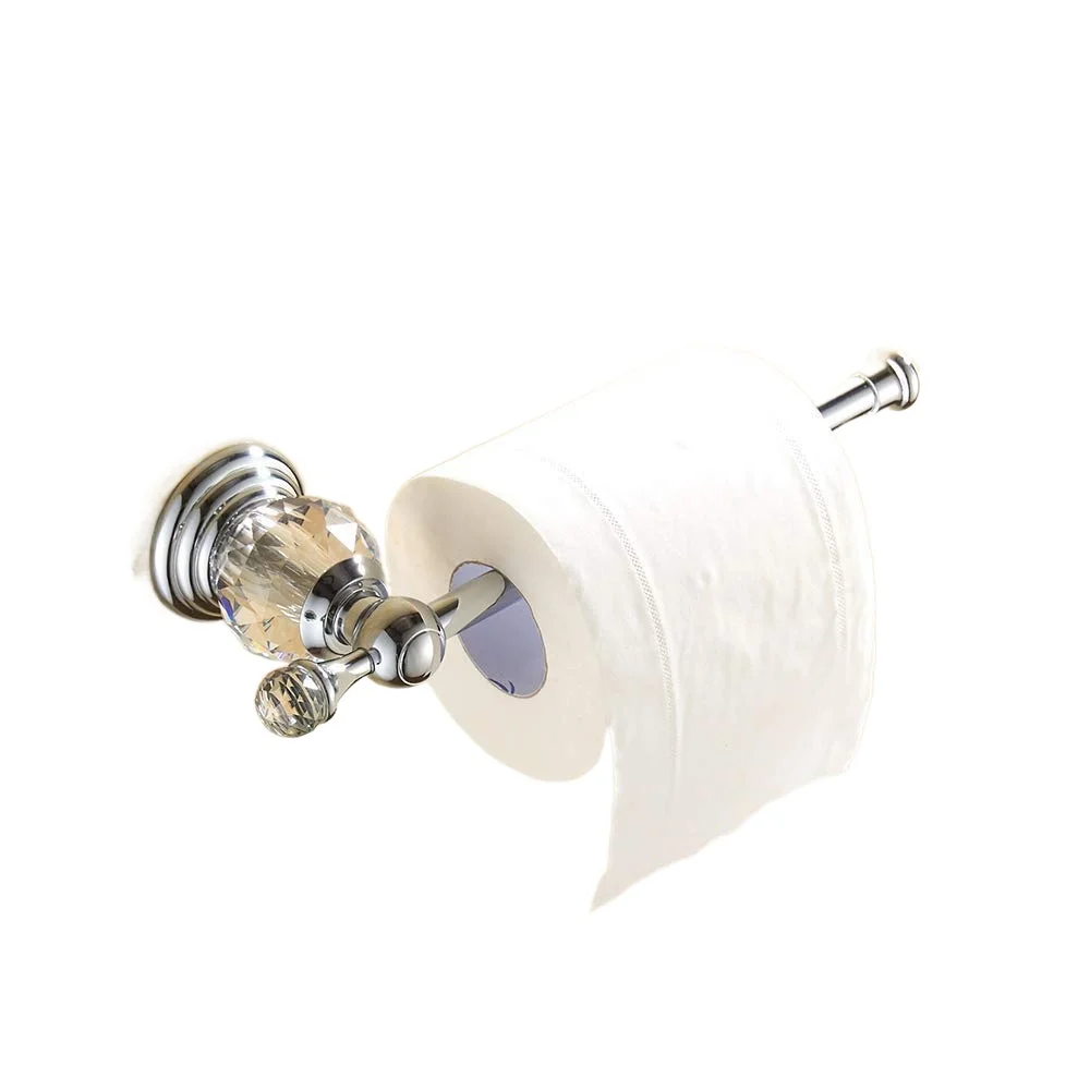 Bathroom Roll Holder Chrome Toilet Paper Holder Brass Wall Mount Crystal Tissue Holder Bathroom Accessories 
Bathroom Roll Holder Chrome Toilet Paper Holder Brass Wall Mount Crystal Tissue Holder Bathroom Accessories