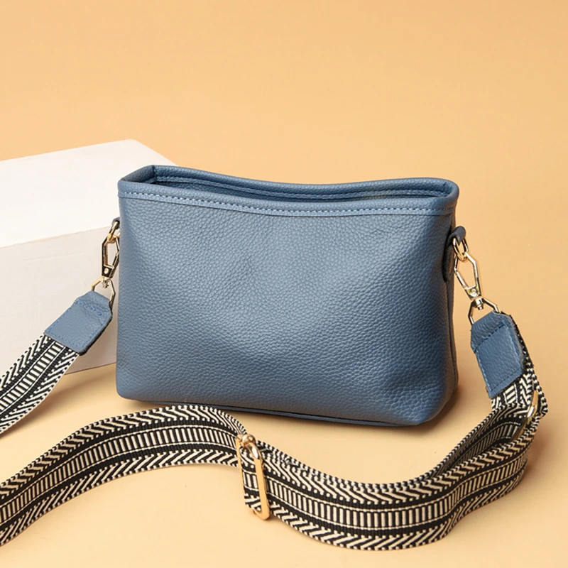 2023 Fashion Solid Color Cow Women Shoulder Crossbody Bag Luxury Ladies Phone Bag And Purses Genuine Leather Handbag Women's Bag
2023 Fashion Solid Color Cow Women Shoulder Crossbody Bag Luxury Ladies Phone Bag And Purses Genuine Leather Handbag Women's Bag