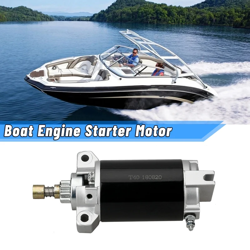 66T-81800-03 66T-81800-0 Boat Engine Starter Motor For Yamaha 40HP Enduro E40X E40XMH 40XWT 40XWH
66T-81800-03 66T-81800-0 Boat Engine Starter Motor For Yamaha 40HP Enduro E40X E40XMH 40XWT 40XWH