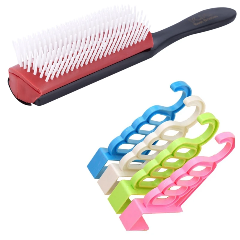 1 Pcs 5 Hooks Clothes Garment Hanger Hook & 1 Pcs Wheat Straw Detangle Hairbrush Hairdressing Straight Curly Hair Comb
1 Pcs 5 Hooks Clothes Garment Hanger Hook & 1 Pcs Wheat Straw Detangle Hairbrush Hairdressing Straight Curly Hair Comb