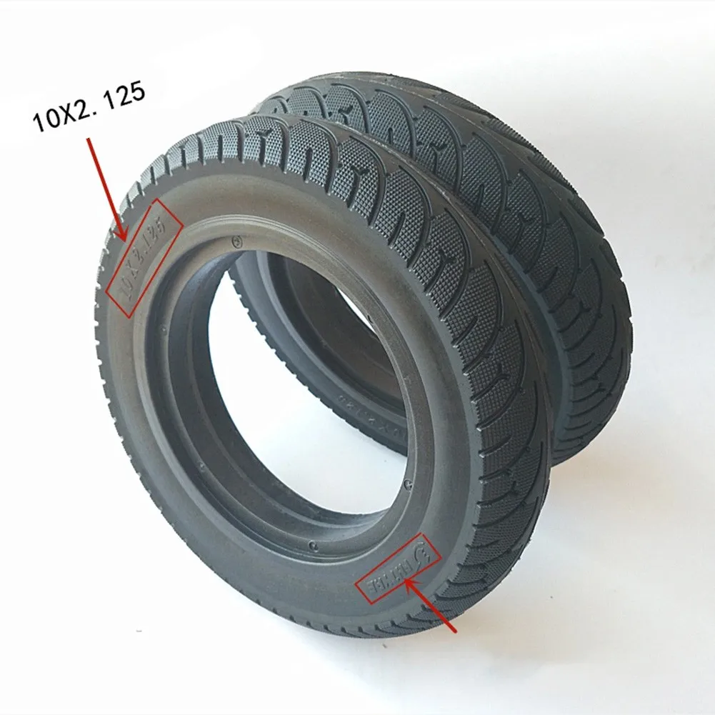 10 Inch Scooter Solid Tire 10X2/2.125/2.5 Rear Wheel Motor Tyre Rubber Anti-puncture Tubeless Tires Electric Kickscooter Parts
10 Inch Scooter Solid Tire 10X2/2.125/2.5 Rear Wheel Motor Tyre Rubber Anti-puncture Tubeless Tires Electric Kickscooter Parts