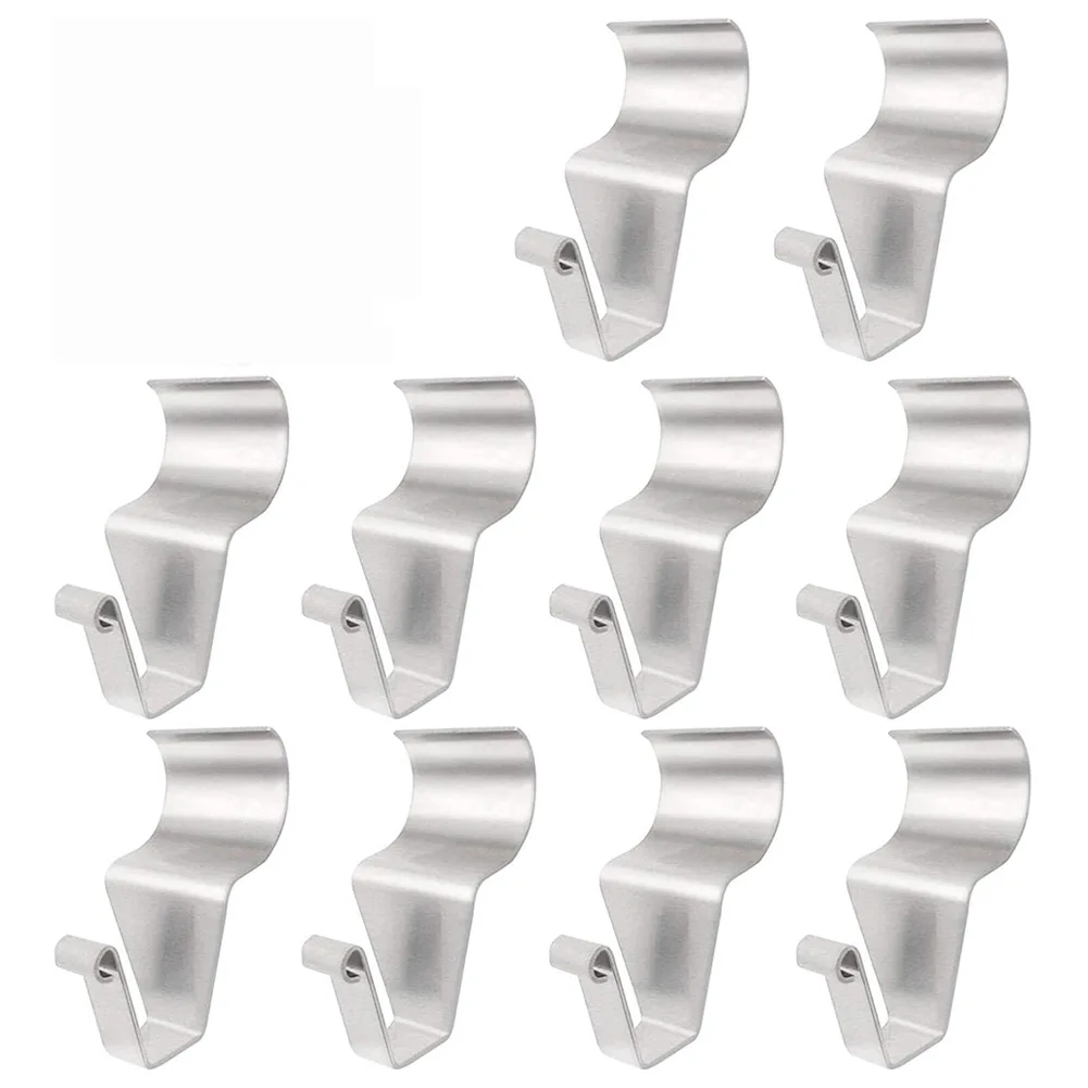 Brand New Hooks 10 Pcs Easy To Remove Hooks Low Profile Slight Bend Design Metal No Drilling No Screws Relocate
Brand New Hooks 10 Pcs Easy To Remove Hooks Low Profile Slight Bend Design Metal No Drilling No Screws Relocate
