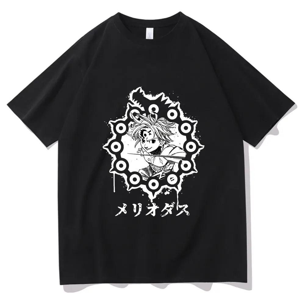Harajuku 90s Anime Seven Deadly Sins Meliodas Printed Tshirt Men Women Fashion Cool Tee Short Sleeve Man Cotton Loose T Shirts
Harajuku 90s Anime Seven Deadly Sins Meliodas Printed Tshirt Men Women Fashion Cool Tee Short Sleeve Man Cotton Loose T Shirts