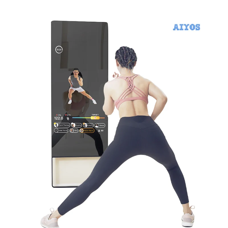 49 Inch Magic Mirror Interactive Health Full Body Sport Gym Exercise Floor Wall Exercise Workout Mirror Smart Fitness Mirror 
49 Inch Magic Mirror Interactive Health Full Body Sport Gym Exercise Floor Wall Exercise Workout Mirror Smart Fitness Mirror