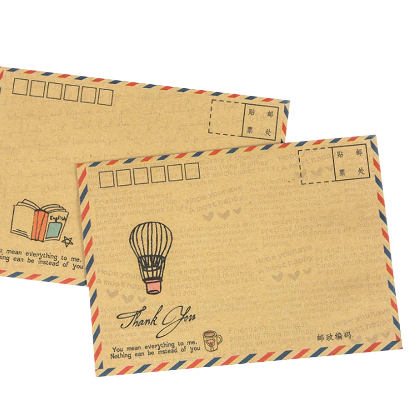 80Pcs/lot Vintage B6 Postcard Air Kraft Envelope DIY Multifunction Envelope For Card Scrapbooking Gift
80Pcs/lot Vintage B6 Postcard Air Kraft Envelope DIY Multifunction Envelope For Card Scrapbooking Gift