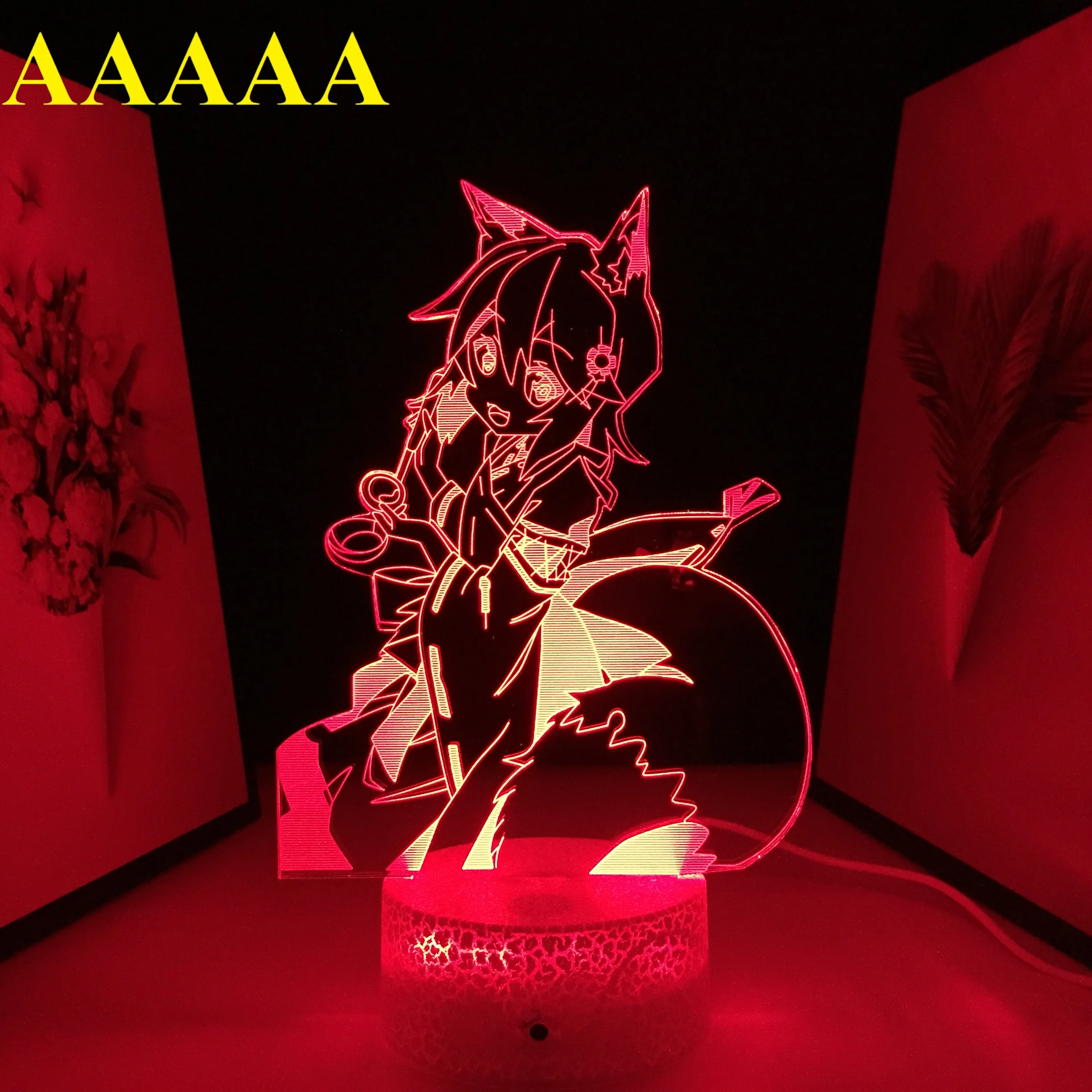 Anime 3D LED Neon Lamp Baby Small Night Light Home Decor Multiple Color Changes Children's Festival Birthday Gifts
Anime 3D LED Neon Lamp Baby Small Night Light Home Decor Multiple Color Changes Children's Festival Birthday Gifts