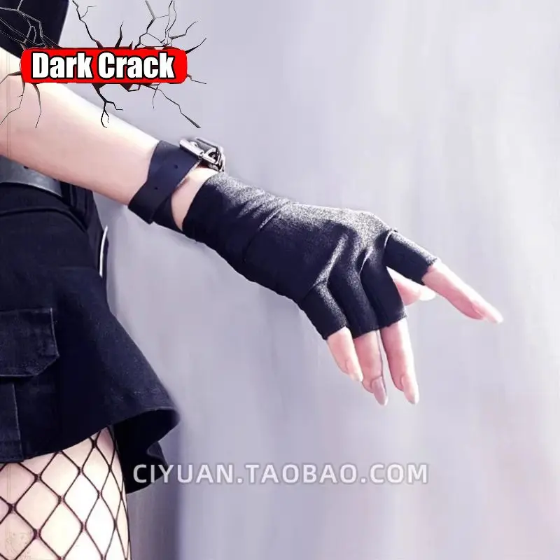 Spring Y2K Punk Gothic Lolita Harajuku Open Finger Motorcycle Rock Leather Sunscreen Sleeves Women's Girl Gloves Cuff Glove
Spring Y2K Punk Gothic Lolita Harajuku Open Finger Motorcycle Rock Leather Sunscreen Sleeves Women's Girl Gloves Cuff Glove