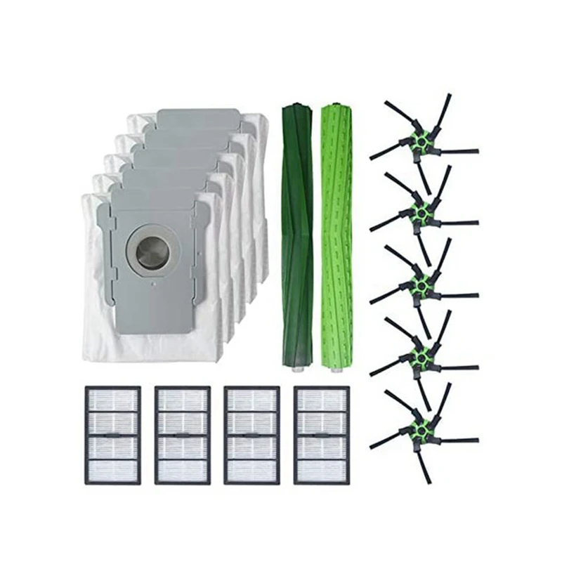 For Roller Brush Side Brush HEPA Filter Dust Bag Baffle Comb Replacement For Irobot Roomba S9 (9150) S9 Plus (9550)
For Roller Brush Side Brush HEPA Filter Dust Bag Baffle Comb Replacement For Irobot Roomba S9 (9150) S9 Plus (9550)
