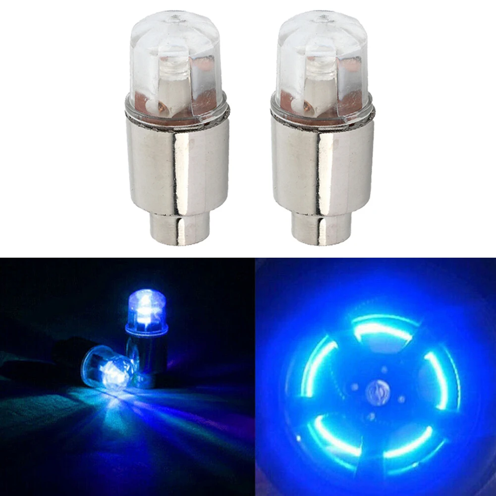 2pcs Car Motorcycle Bicycle Wheel Lights Cap Decorative Lamps Tire Tyre Air Valve Stem LED Light Cap Cover Accessories
2pcs Car Motorcycle Bicycle Wheel Lights Cap Decorative Lamps Tire Tyre Air Valve Stem LED Light Cap Cover Accessories
