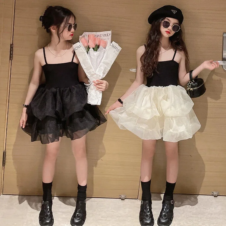 Fashion Children Princess Tutu Dress Girl Star Tulle Sling Gown Summer Girls Dress Cute Girl Birthday Wedding Party Dress
Fashion Children Princess Tutu Dress Girl Star Tulle Sling Gown Summer Girls Dress Cute Girl Birthday Wedding Party Dress