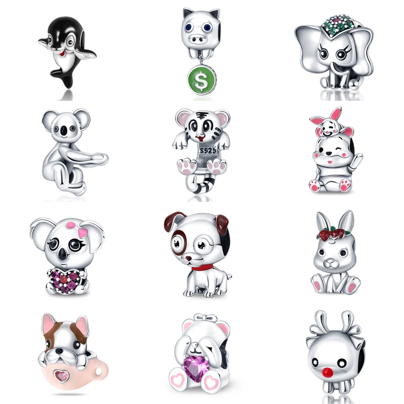2023 Hot Sale New in S925 Sterling Silver Animal Collection Charm Bracelet DIY Pendant Woman Jewelry willShine Beads Fit Pandora 
2023 Hot Sale New in S925 Sterling Silver Animal Collection Charm Bracelet DIY Pendant Woman Jewelry willShine Beads Fit Pandora