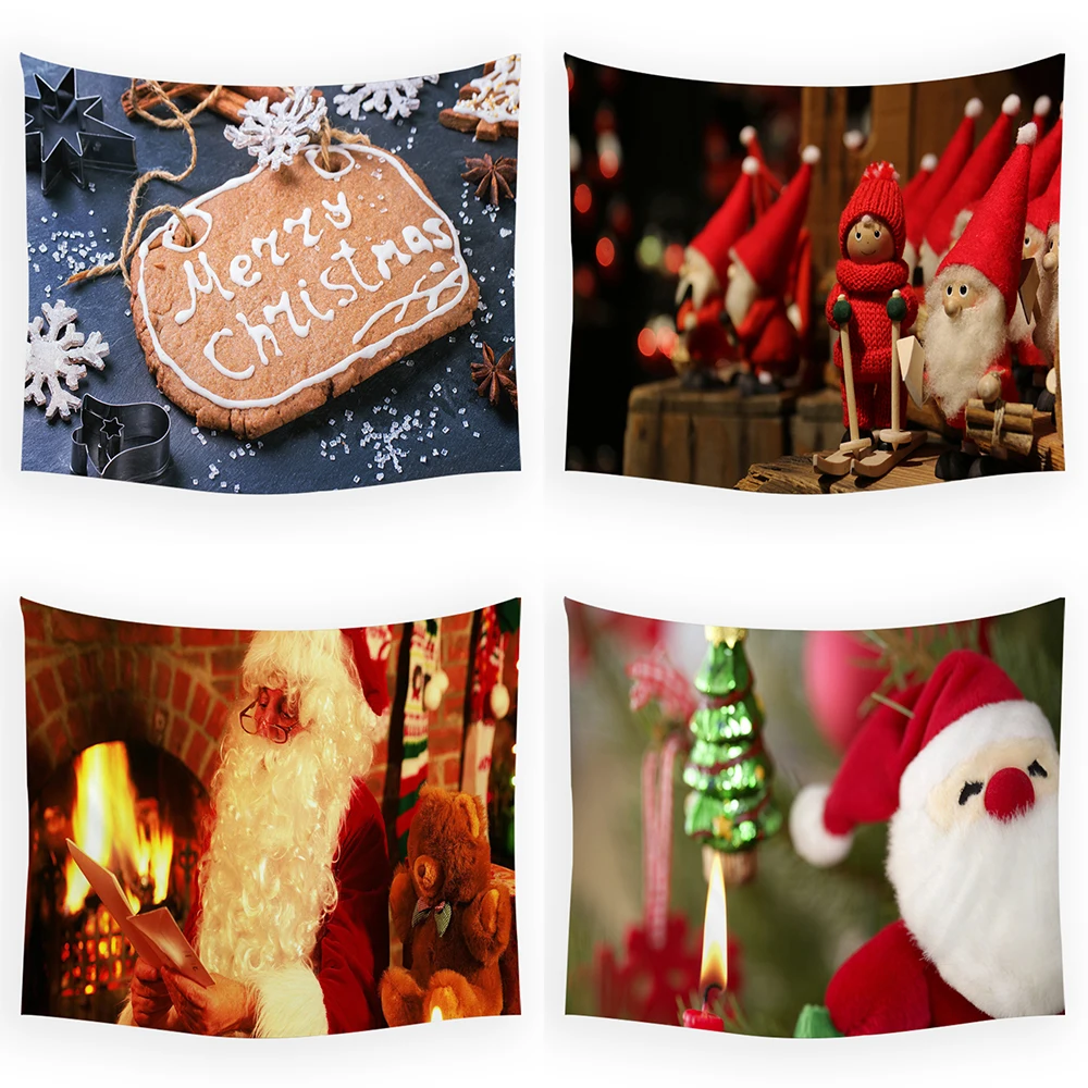 Merry Christmas Santa Claus printed pattern tapestry home living room bedroom room decoration hanging tapestry
Merry Christmas Santa Claus printed pattern tapestry home living room bedroom room decoration hanging tapestry