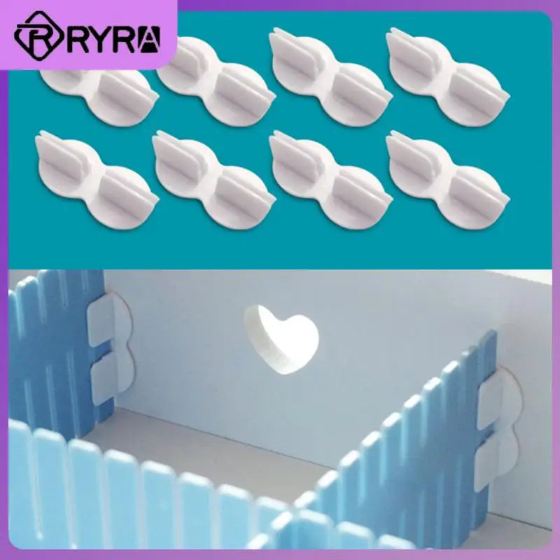 1 Set Drawer Divider Accessories Diy Storage Clapboard Cross Buckle Fixing Clip Drawer Partition Accessories 10pcs Fixing Clip
1 Set Drawer Divider Accessories Diy Storage Clapboard Cross Buckle Fixing Clip Drawer Partition Accessories 10pcs Fixing Clip