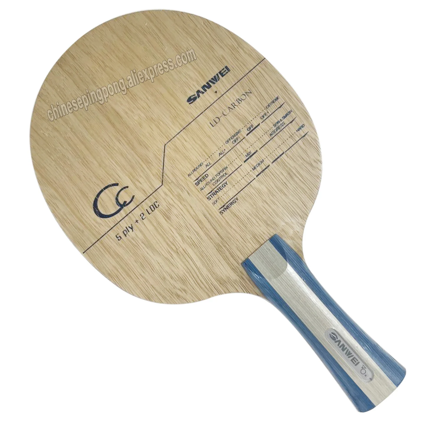 SANWEI CC Table tennis blade 5 wood+2 carbon OFF++ training without box ping pong racket bat paddle tenis de mesa
SANWEI CC Table tennis blade 5 wood+2 carbon OFF++ training without box ping pong racket bat paddle tenis de mesa