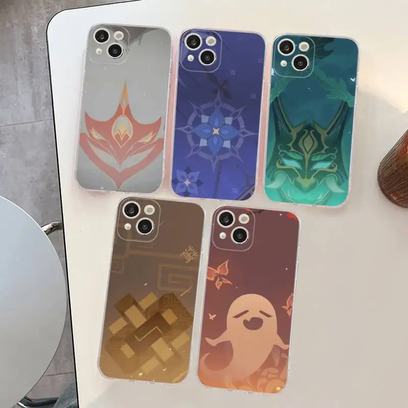 Genshin Impact Logo Phone Case For iPhone 14 11 12 13 Mini Pro XS Max Cover 6 7 8 Plus X XR SE 2020 Funda Shell
Genshin Impact Logo Phone Case For iPhone 14 11 12 13 Mini Pro XS Max Cover 6 7 8 Plus X XR SE 2020 Funda Shell