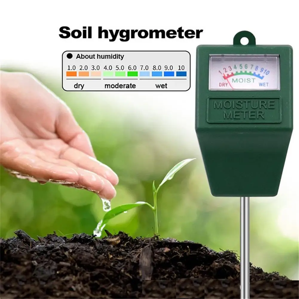 Soil Moisture Tester Scientifically Accurate Humidimetre Meter Detector Garden Plant Flower Testing Tool
Soil Moisture Tester Scientifically Accurate Humidimetre Meter Detector Garden Plant Flower Testing Tool