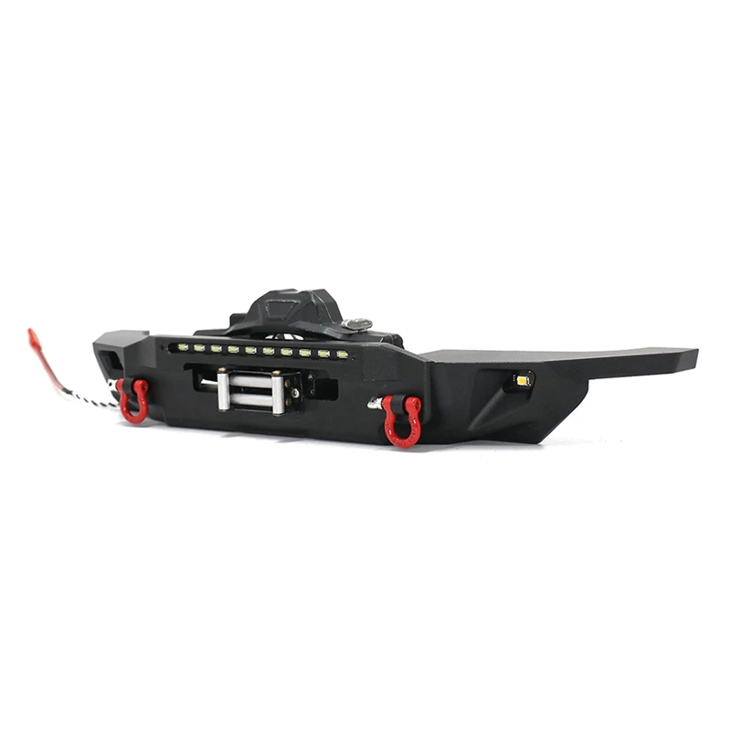 For 1/8 YK4083 Upgrade Of YK Model Accessory Part Kit Metal Front Bumper With Light Can Be Installed With Winch Controller
For 1/8 YK4083 Upgrade Of YK Model Accessory Part Kit Metal Front Bumper With Light Can Be Installed With Winch Controller