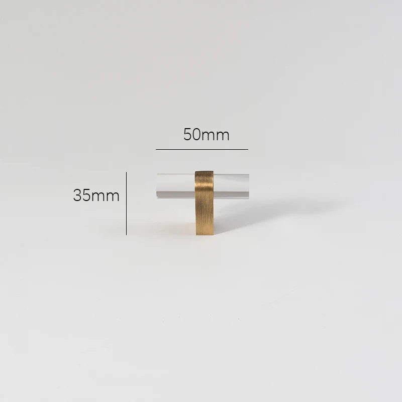 Ручки для мебели TINYHOB smoky gray акрил + латунь
Ручки для мебели TINYHOB smoky gray акрил + латунь