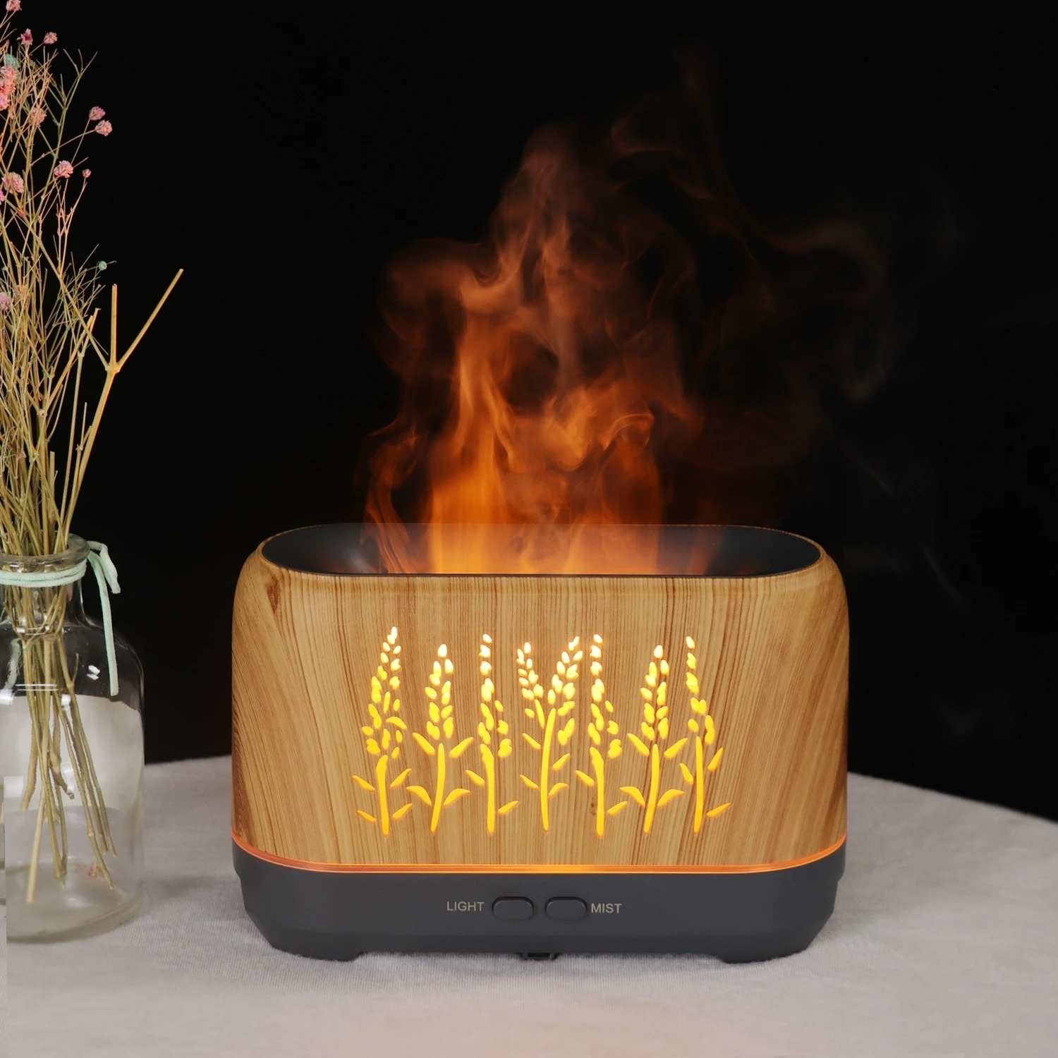 Mini Flame Aromatherapy Machine Flame Humidifier Aromatherapy Essential Oil Diffuser Night Light Winter Gift for Home Office Spa
Mini Flame Aromatherapy Machine Flame Humidifier Aromatherapy Essential Oil Diffuser Night Light Winter Gift for Home Office Spa