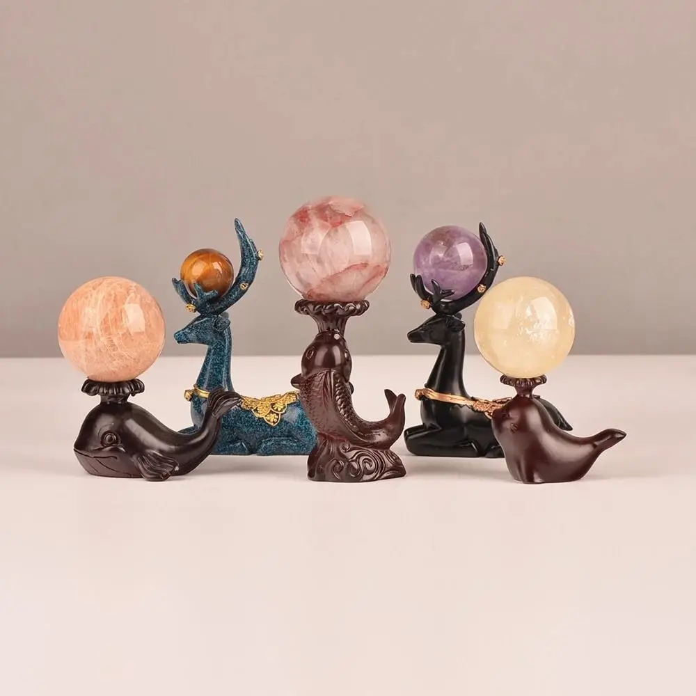 Deer Dolphin Resin Display Base Stand for Crystal Spheres Fish Whale Carvings Crafts Balls Holder Home Decor Ornaments Creative
Deer Dolphin Resin Display Base Stand for Crystal Spheres Fish Whale Carvings Crafts Balls Holder Home Decor Ornaments Creative