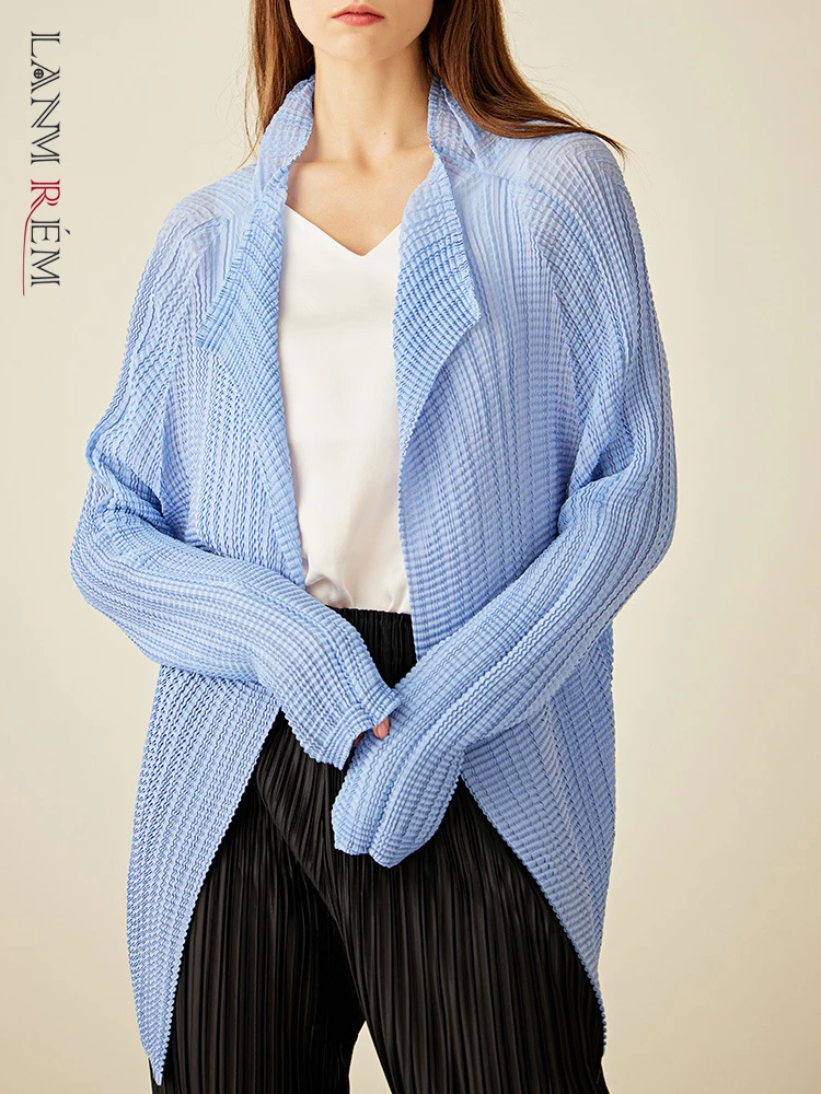 LANMREM Elegant Pleated Shirt Coat For Cardigan Long Sleeve Versatile Loose Casual Solid Top 2023 New Spring Clothing 2Q1435
LANMREM Elegant Pleated Shirt Coat For Cardigan Long Sleeve Versatile Loose Casual Solid Top 2023 New Spring Clothing 2Q1435