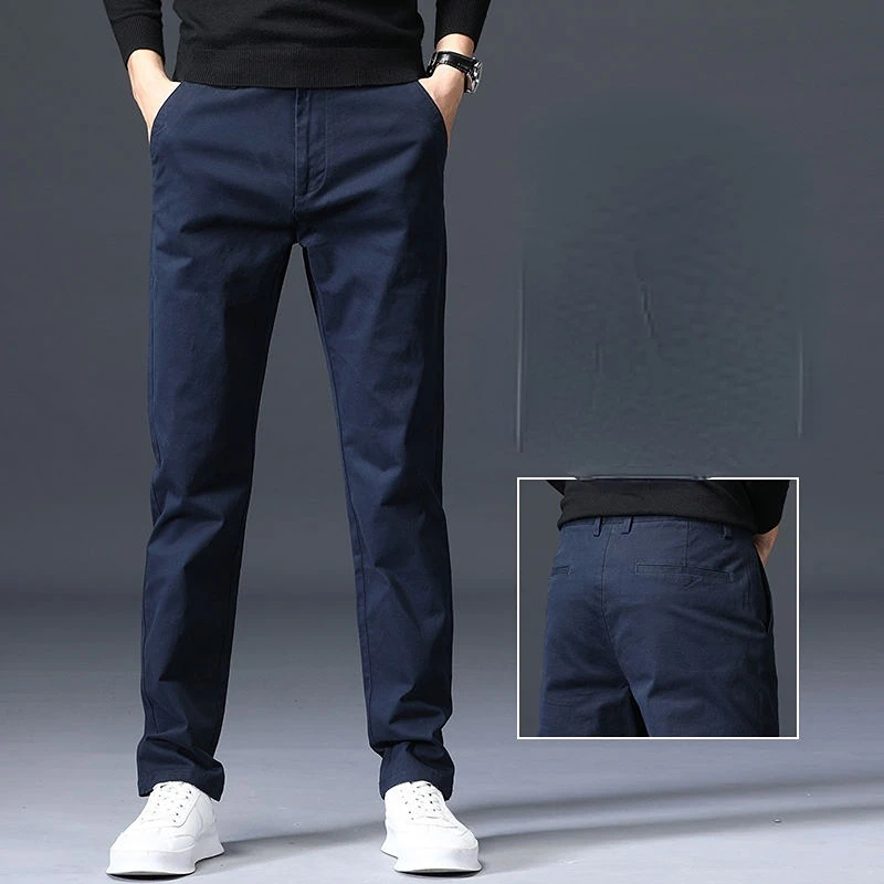 Men's Trousers Solid Color Fashion Pocket 2023 Autumn New Full Length Casual Loose Suit Pants Male Sweatpants Top Quality B125
Men's Trousers Solid Color Fashion Pocket 2023 Autumn New Full Length Casual Loose Suit Pants Male Sweatpants Top Quality B125