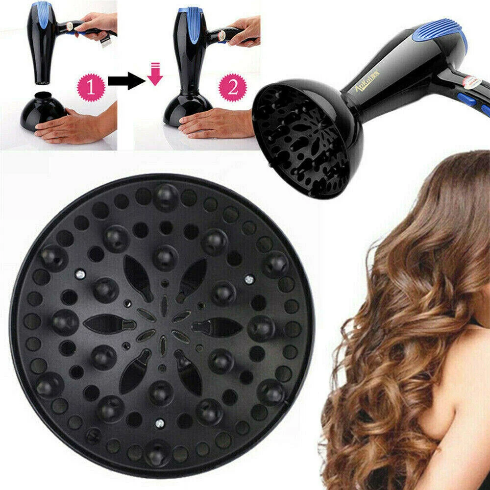 Universal Hairdryer Diffuser Cover Curly Hair Funnel Durable Care Styling Accessory Multifunction Hairdressing Nozzle Salon Tool
Universal Hairdryer Diffuser Cover Curly Hair Funnel Durable Care Styling Accessory Multifunction Hairdressing Nozzle Salon Tool